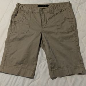 Khaki Calvin Klein shorts